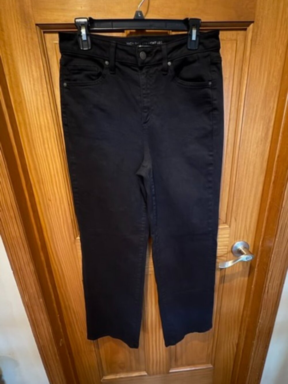 Chico's high rise straight jean